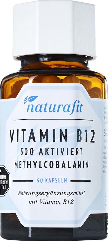 NATURAFIT Vitamin B12 500 �g aktiviert Kapseln
