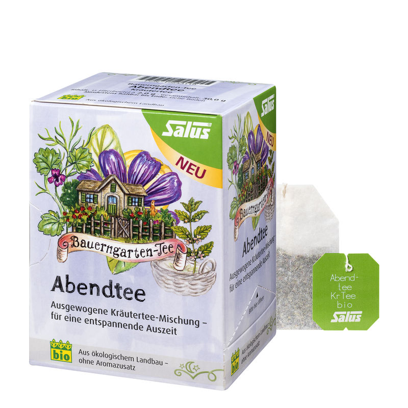 BAUERNGARTEN-Tee Abendtee Kr�utertee Salus Fbtl.