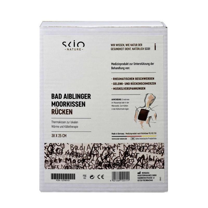 MOORKISSEN Bad Aiblinger R�cken 25x38 cm