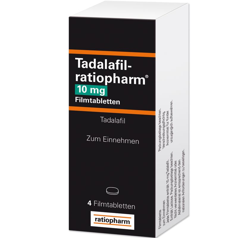 TADALAFIL-ratiopharm 10 mg Filmtabletten