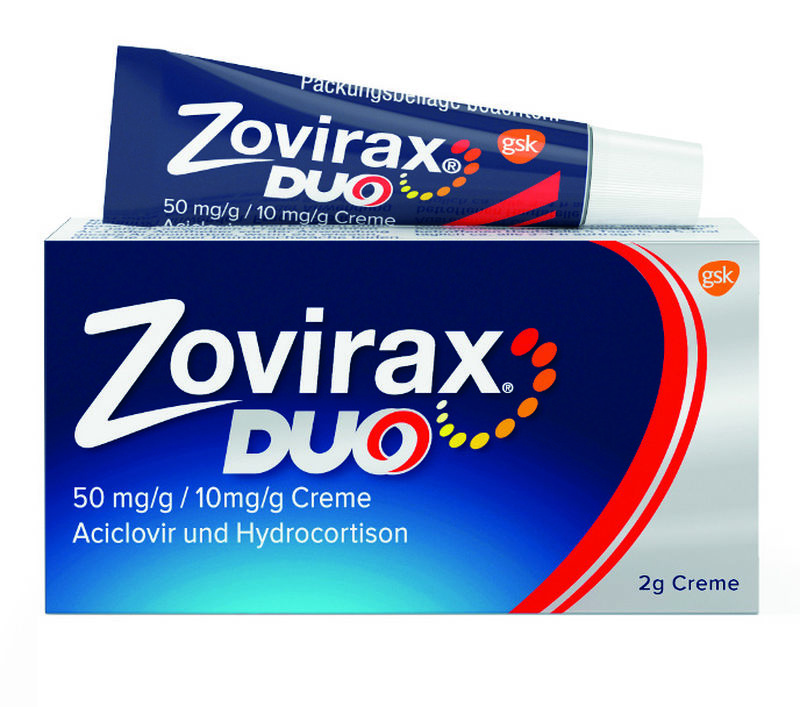 ZOVIRAX Duo 50 mg/g / 10 mg/g Creme