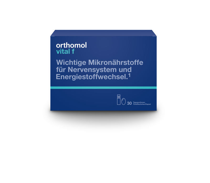 ORTHOMOL Vital F Trinkfl�schchen/Kaps.Kombipack.