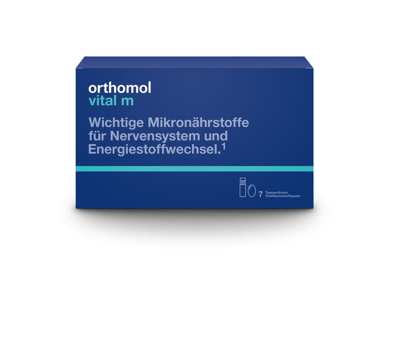 ORTHOMOL Vital M Trinkfl�schchen/Kaps.Kombipack.