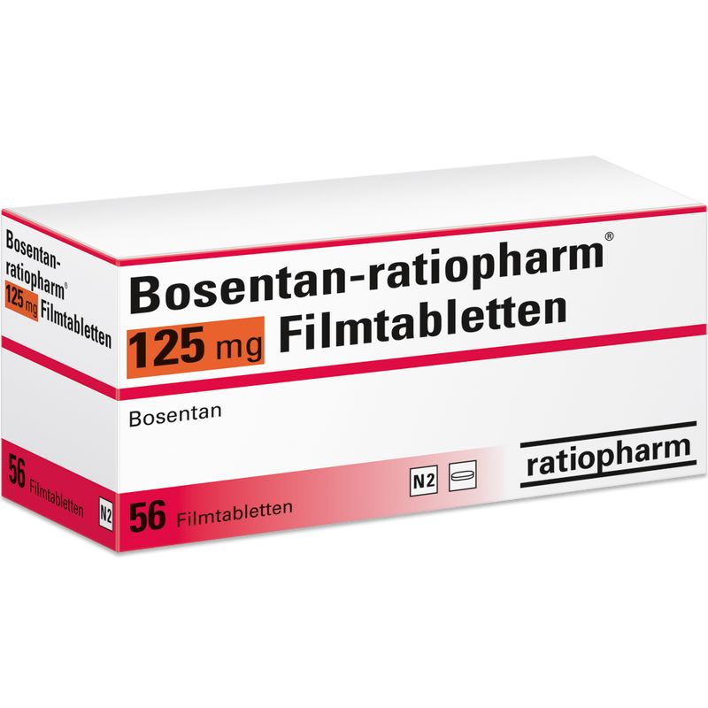 BOSENTAN-ratiopharm 125 mg Filmtabletten