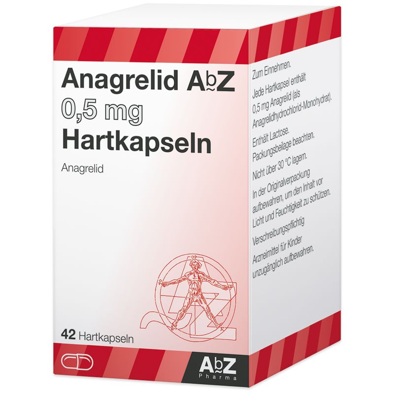 ANAGRELID AbZ 0,5 mg Hartkapseln