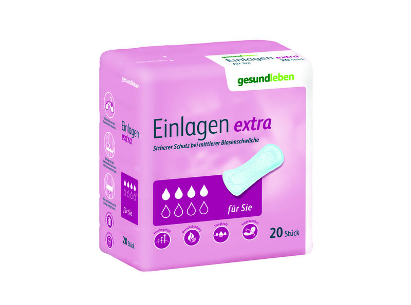 GESUND LEBEN Einlagen extra