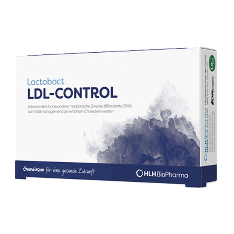 LACTOBACT LDL-Control magensaftresistente Kapseln