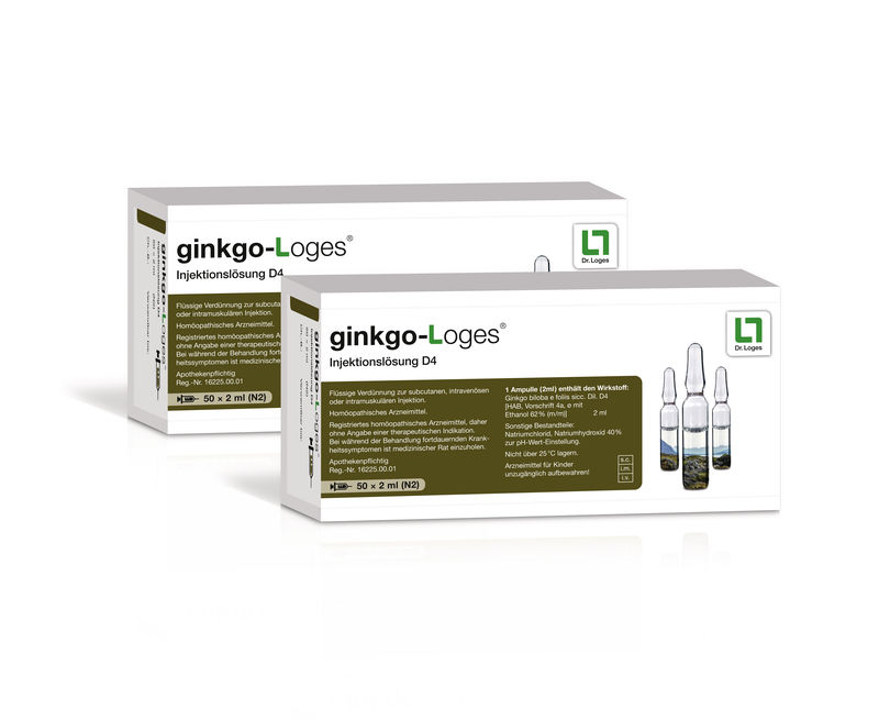 GINKGO-LOGES Injektionsl�sung D 4 Amp.
