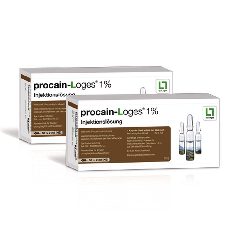PROCAIN-Loges 1% Injektionsl�sung Ampullen