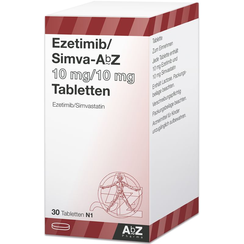 EZETIMIB/Simva AbZ 10 mg/10 mg Tabletten