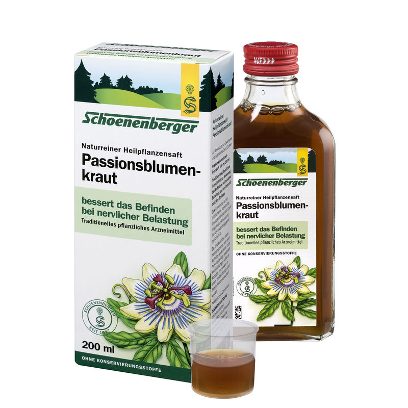 PASSIONSBLUMENKRAUT naturreiner Heilpflanzensaft
