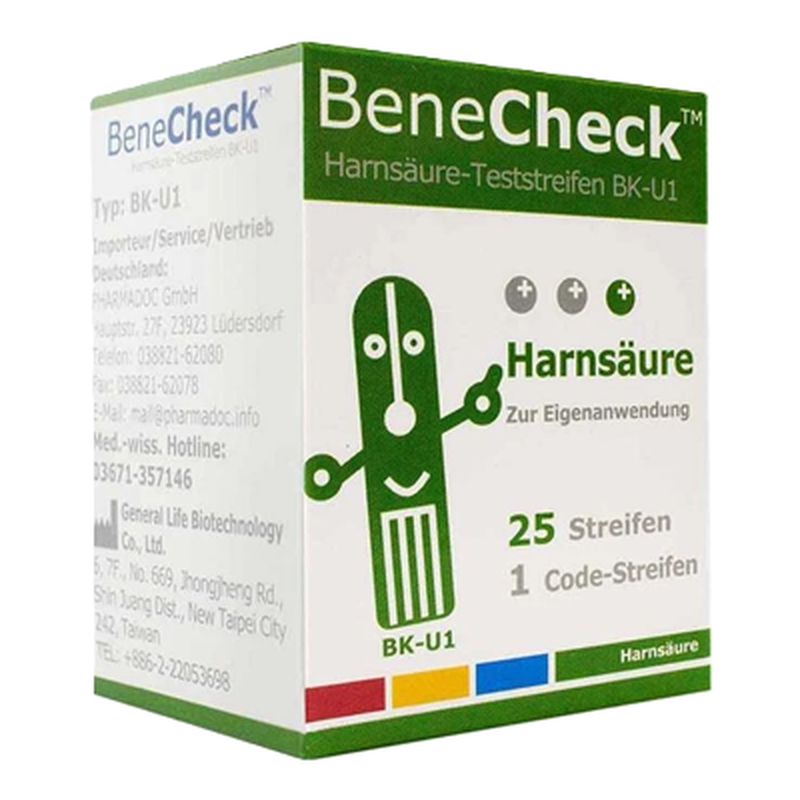 BENECHECK Harns�ure-Teststreifen BK-U1