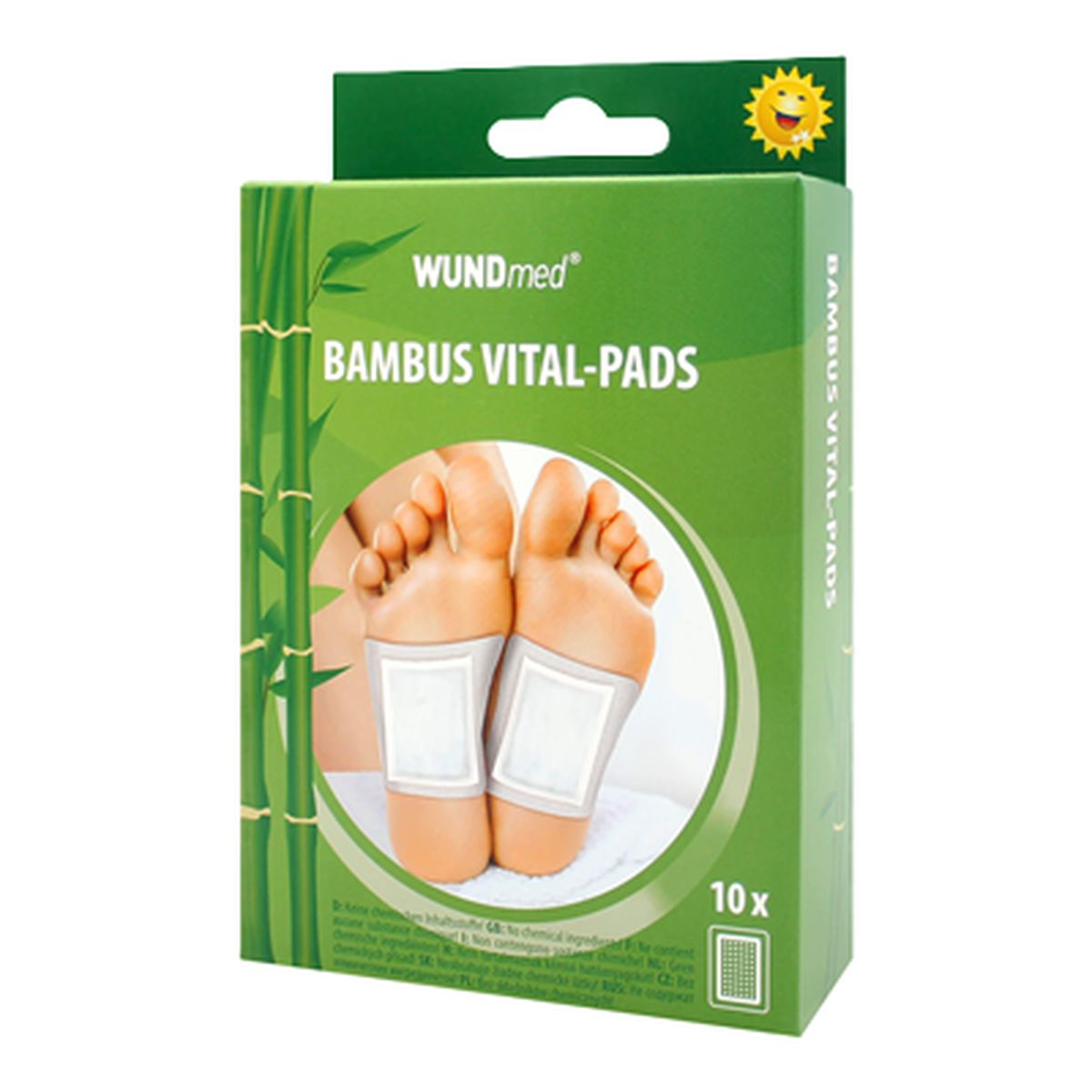 BAMBUSPFLASTER Vital-Pads Entgiftung+Vitalisierung