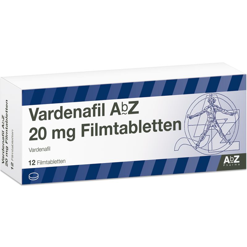 VARDENAFIL AbZ 20 mg Filmtabletten