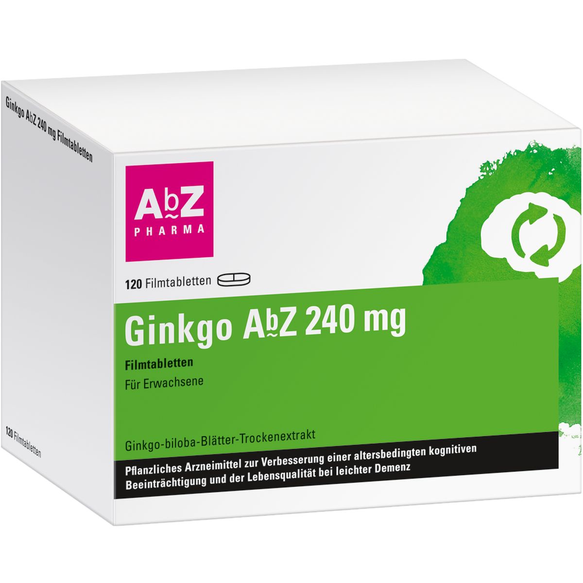 GINKGO AbZ 240 mg Filmtabletten