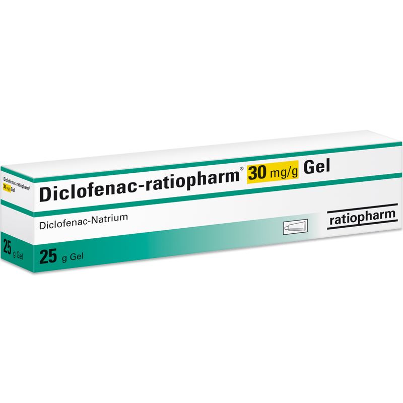 DICLOFENAC-ratiopharm 30 mg/g Gel