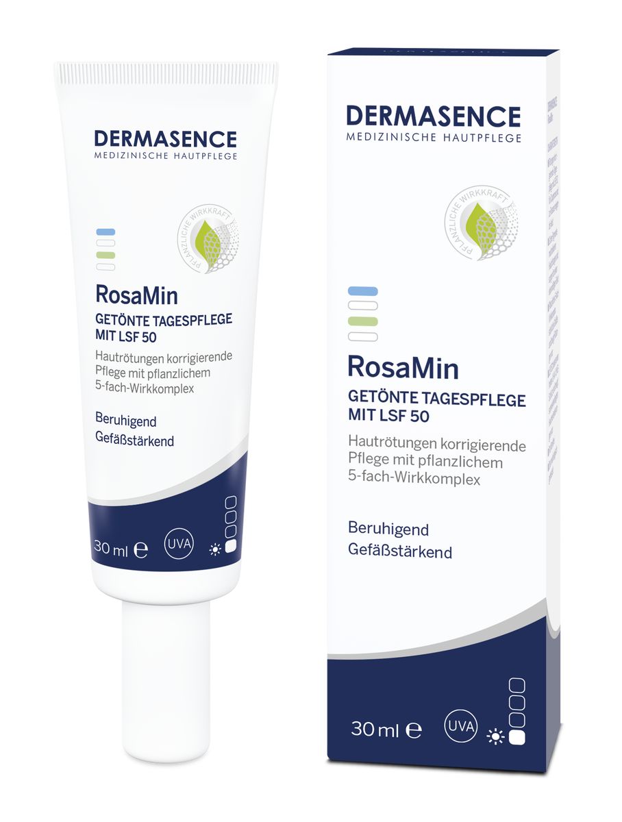 DERMASENCE RosaMin Getnte Tagespflege mit LSF 50