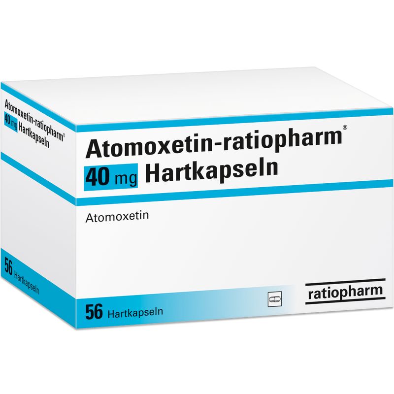 ATOMOXETIN-ratiopharm 40 mg Hartkapseln