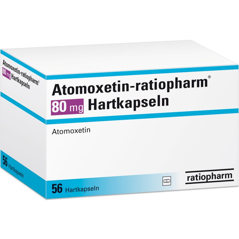 ATOMOXETIN-ratiopharm 80 mg Hartkapseln