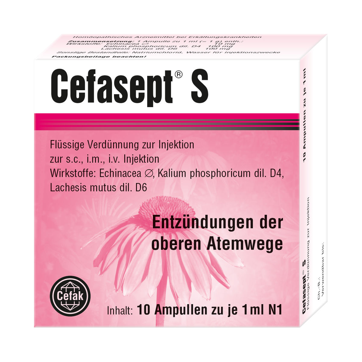 CEFASEPT S Injektionslösung