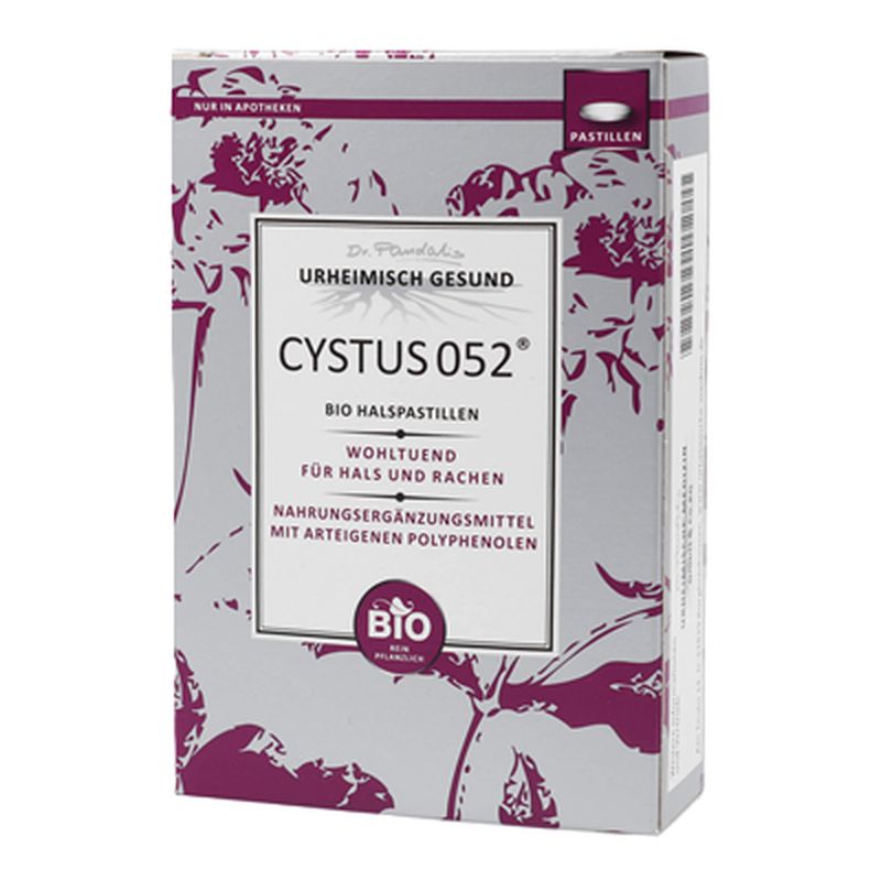 CYSTUS 052 Bio Halspastillen