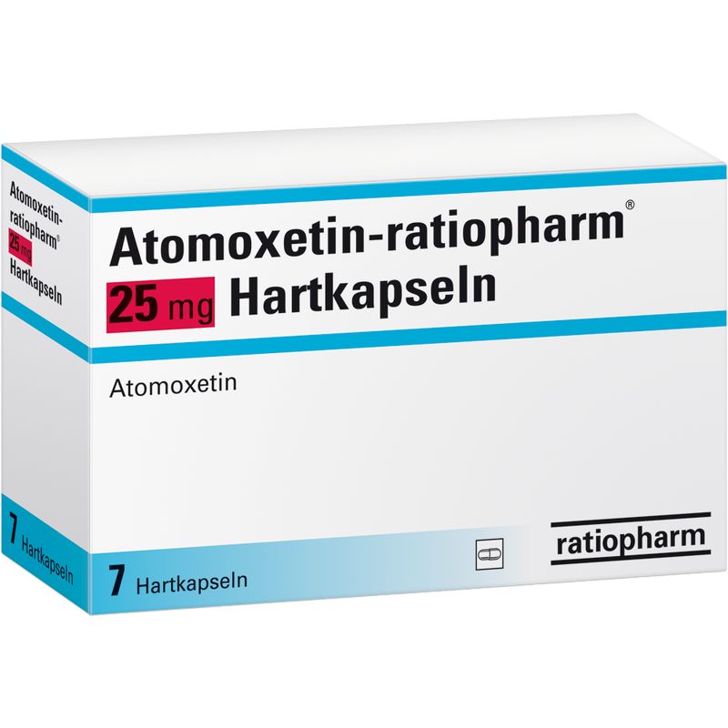 ATOMOXETIN-ratiopharm 25 mg Hartkapseln