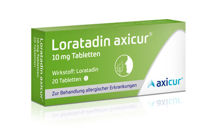 LORATADIN axicur 10 mg Tabletten