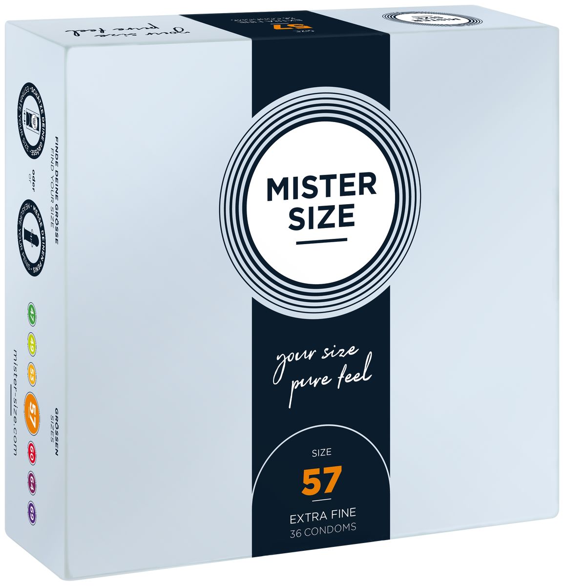 MISTER SIZE 57 Kondome