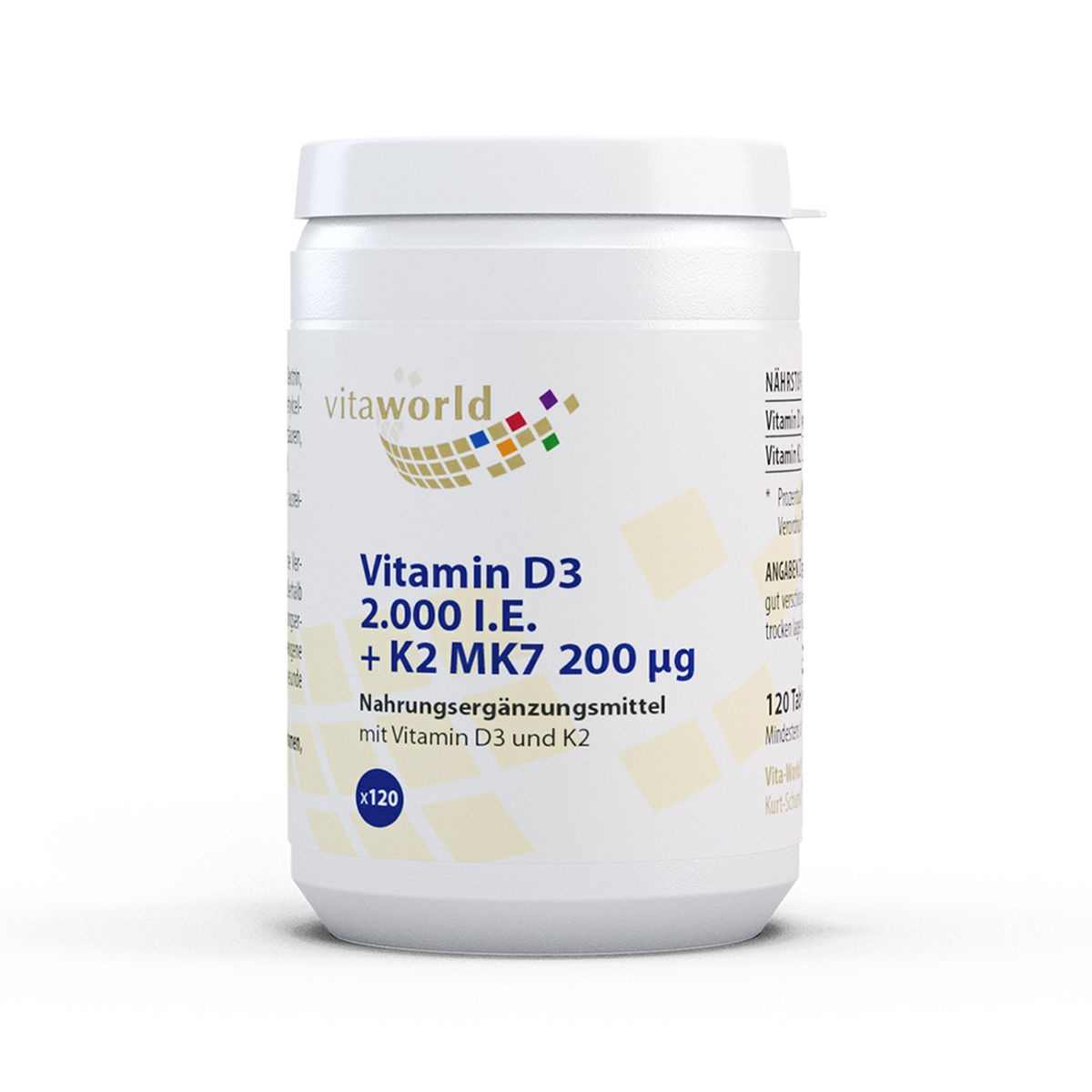 VITAMIN D3+K2 2000 I.E./200 �g Tabletten