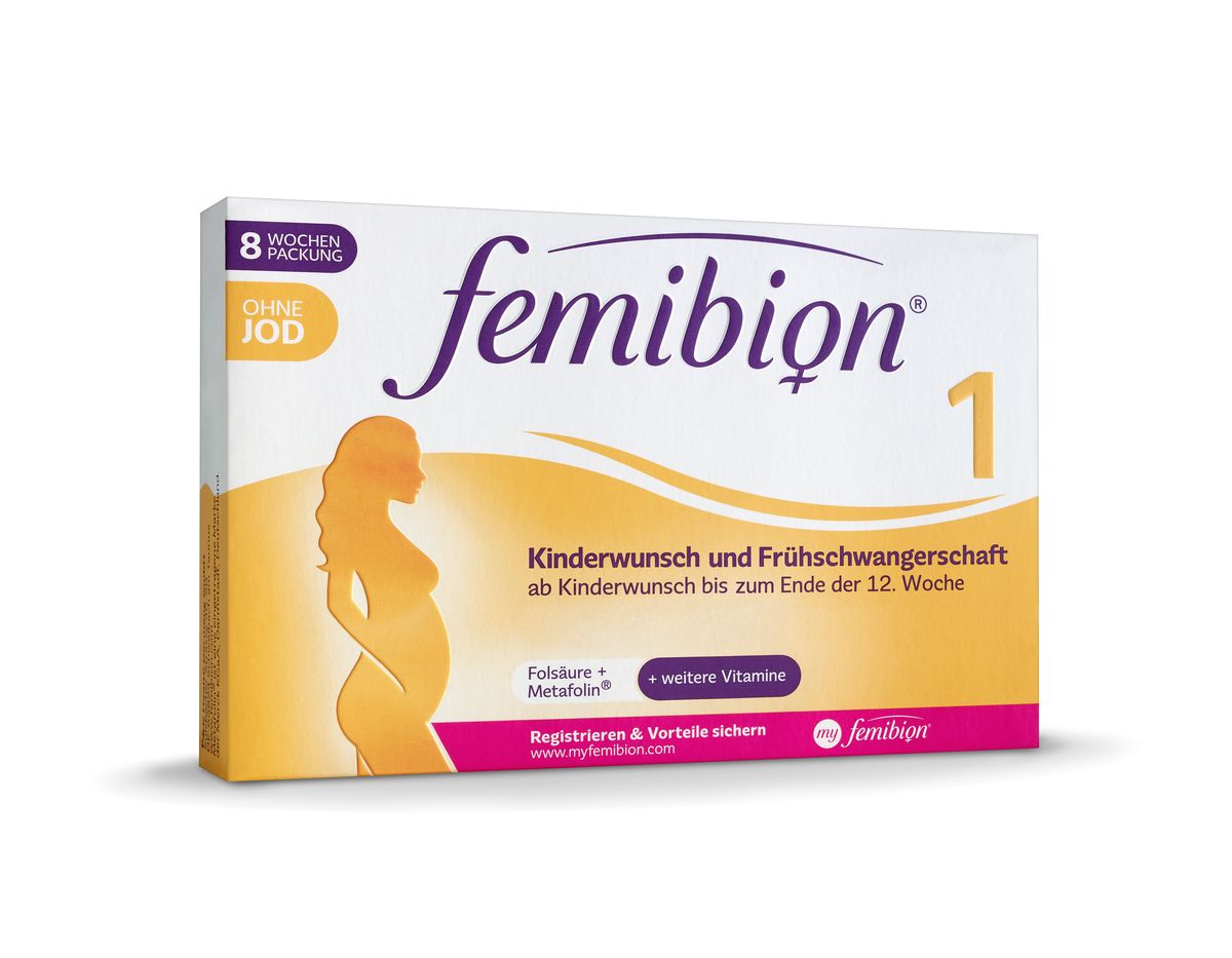 FEMIBION 1 Kinderwunsch+Fr�hschwangers.o.Jod Tabl.