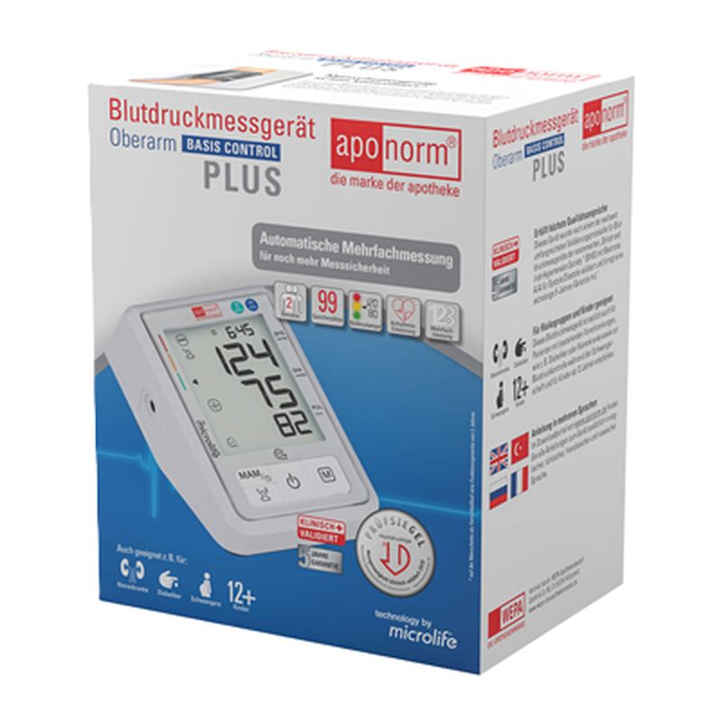 APONORM Blutdruckmessger�t Basis Cont.Plus Oberarm