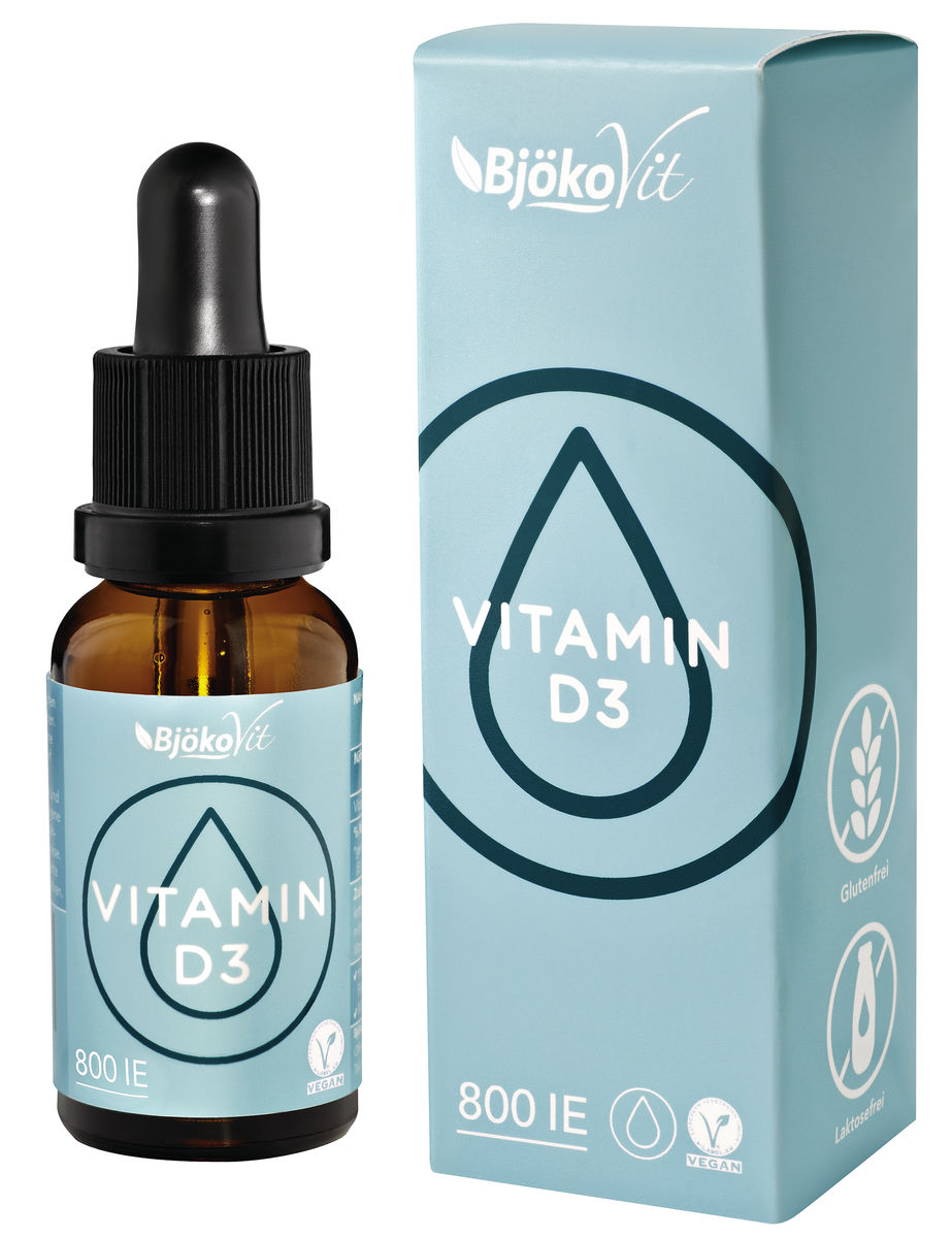VITAMIN D3 VEGAN Tropfen 800 I.E.