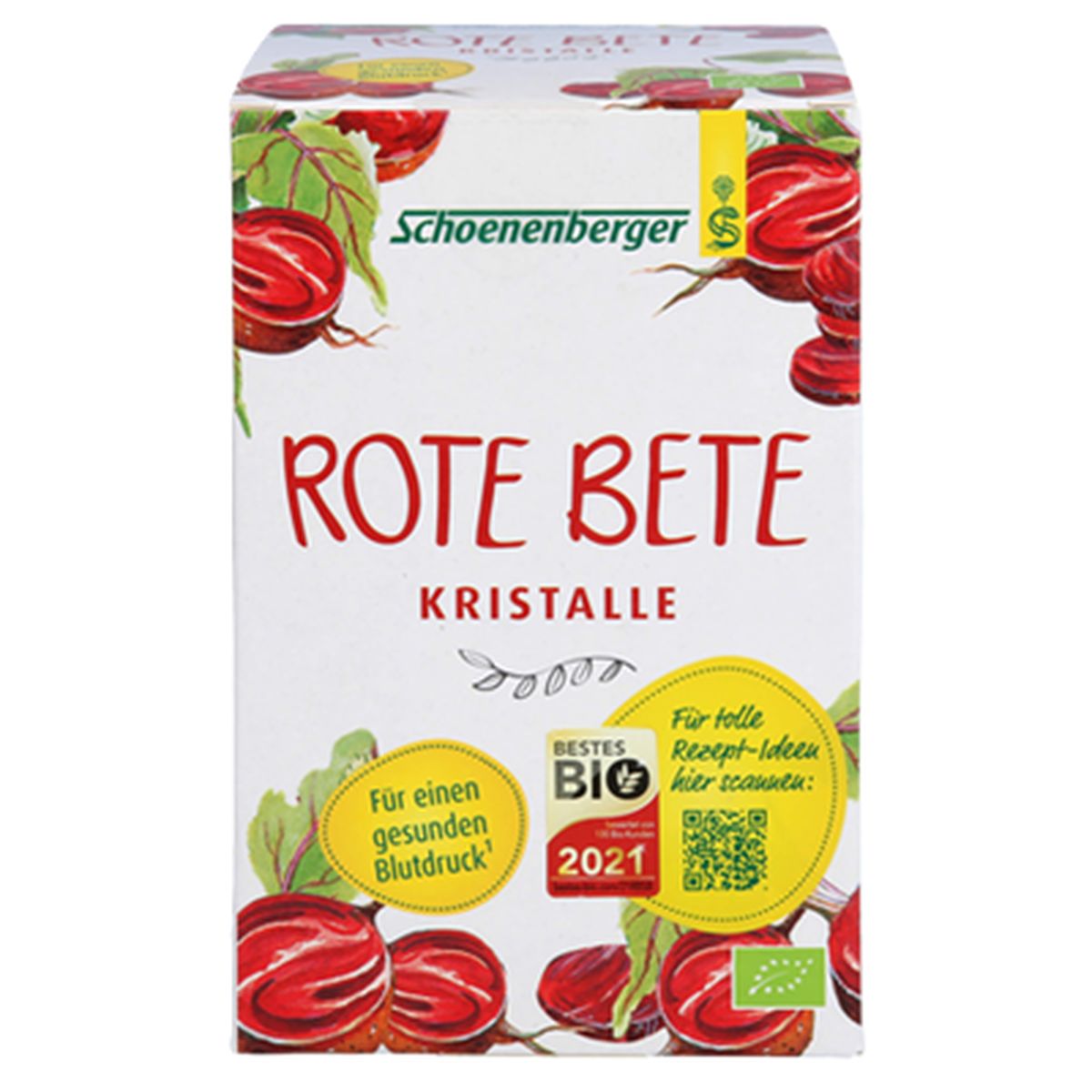 ROTE BETE Kristalle Bio Schoenenberger Pulver
