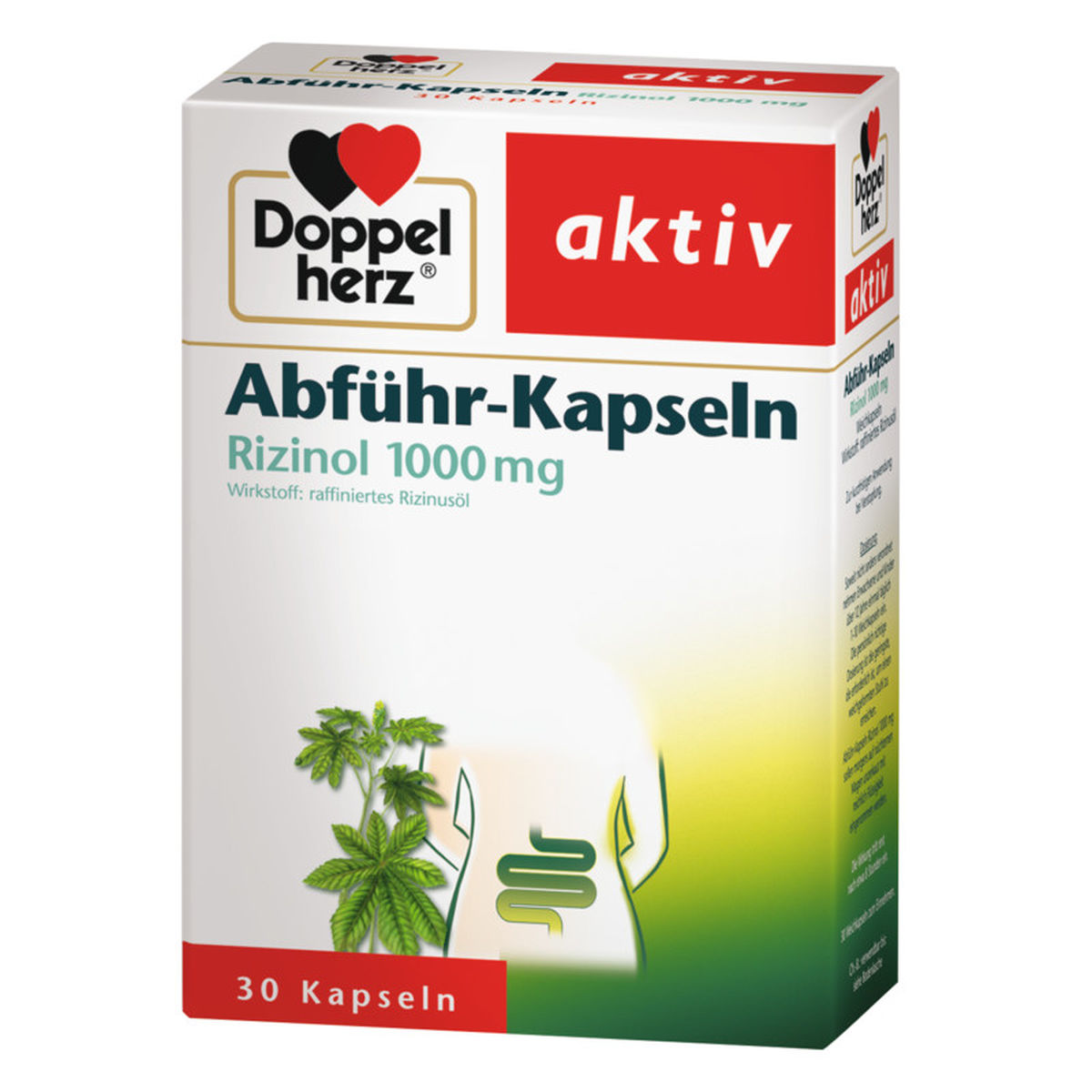 DOPPELHERZ Abf�hr-Kapseln Rizinol 1.000 mg