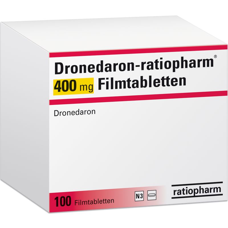DRONEDARON-ratiopharm 400 mg Filmtabletten