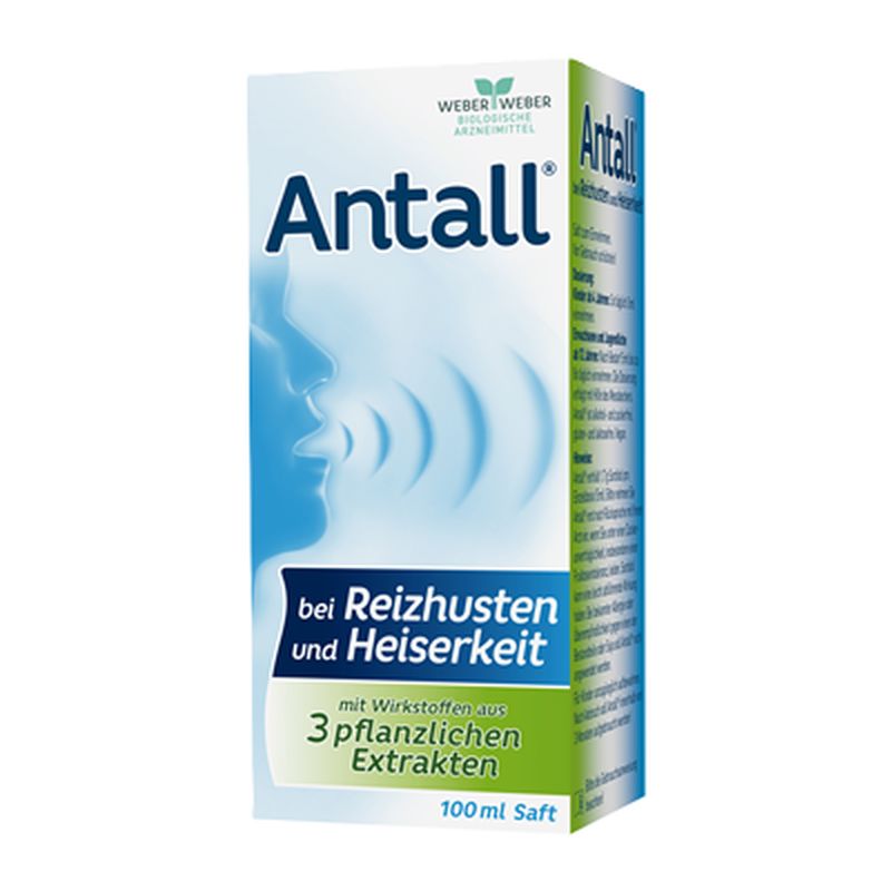 ANTALL bei Reizhusten und Heiserkeit Saft