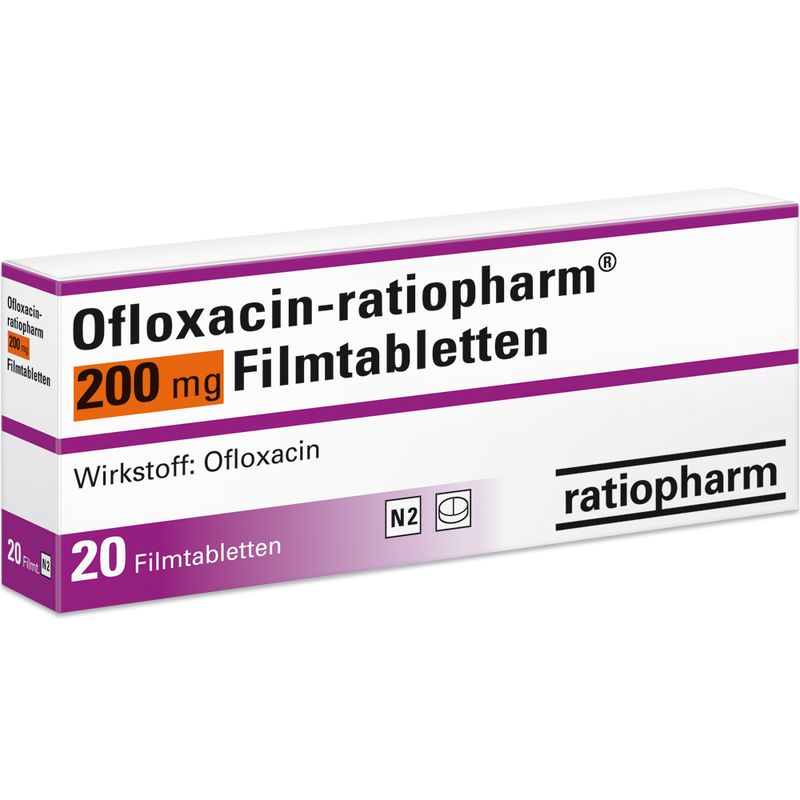 OFLOXACIN-ratiopharm 200 mg Filmtabletten