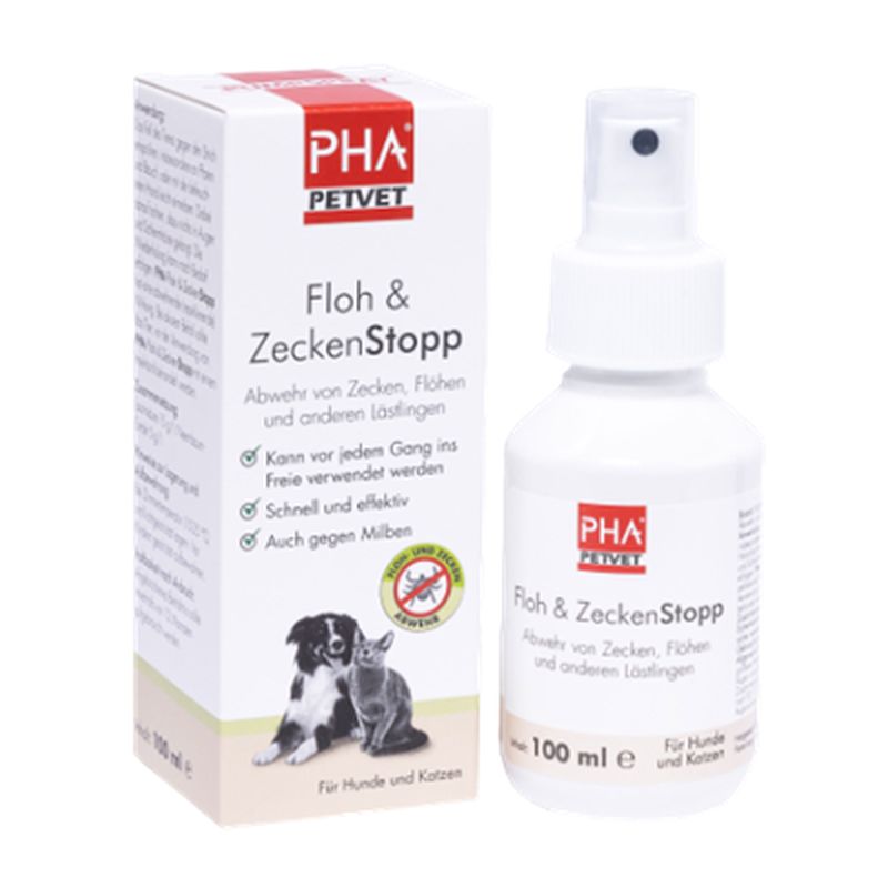 PHA Floh & ZeckenStopp Pumpspray f.Hunde/Katzen