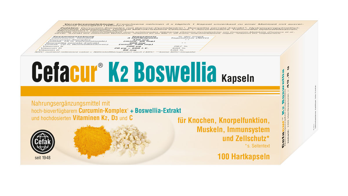 CEFACUR K2 Boswellia Hartkapseln