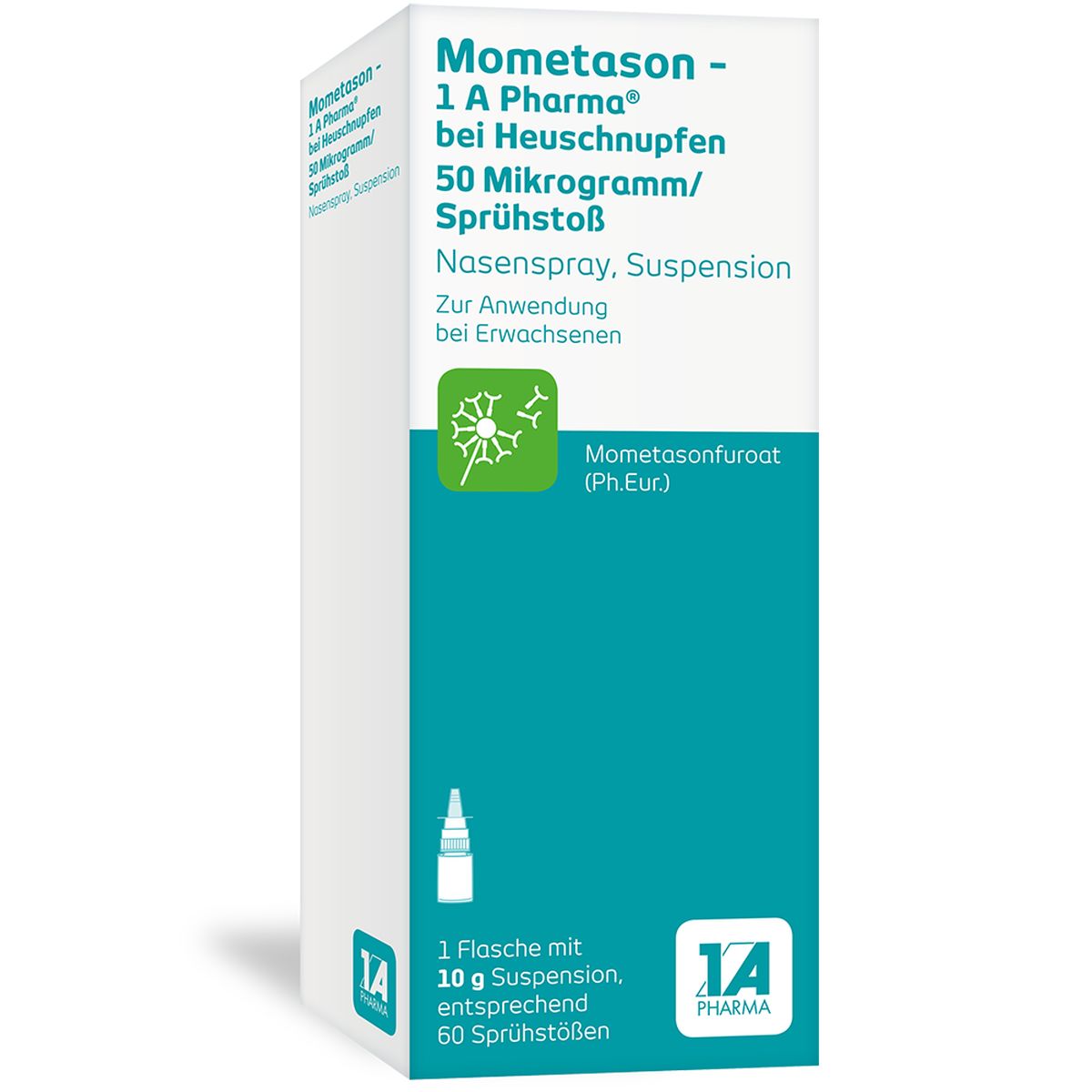 MOMETASON 1A Phar.b.Heuschnupfen 50g/Spr.Sto 60