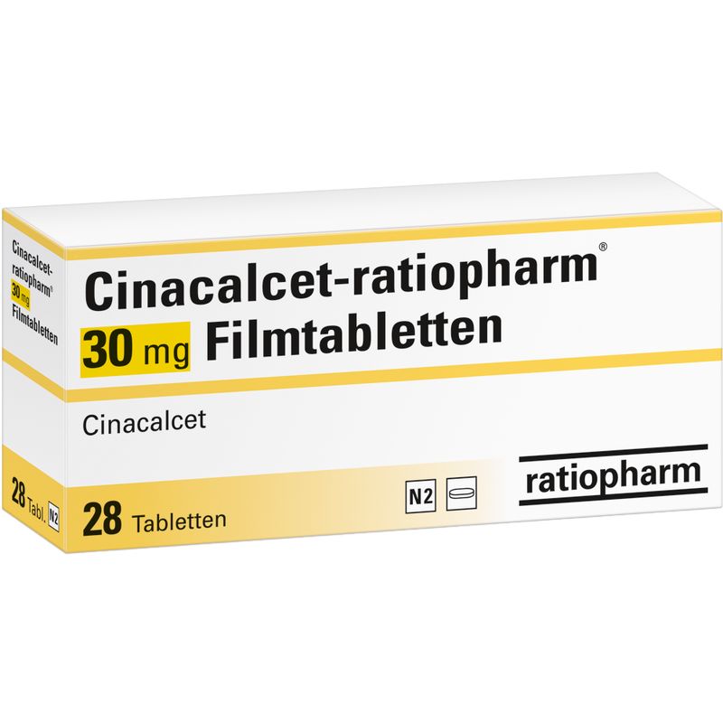CINACALCET-ratiopharm 30 mg Filmtabletten
