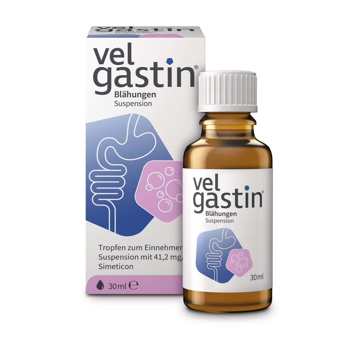 VELGASTIN Bl�hungen Suspension zum Einnehmen