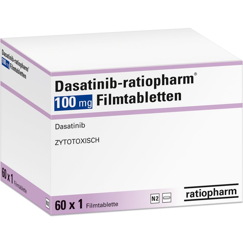DASATINIB-ratiopharm 100 mg Filmtabletten