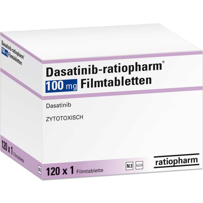 DASATINIB-ratiopharm 100 mg Filmtabletten