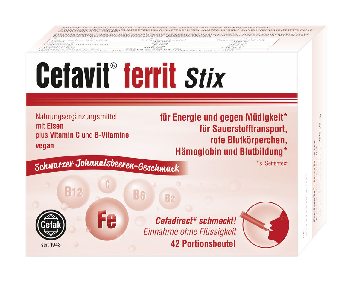 CEFAVIT ferrit Stix Granulat