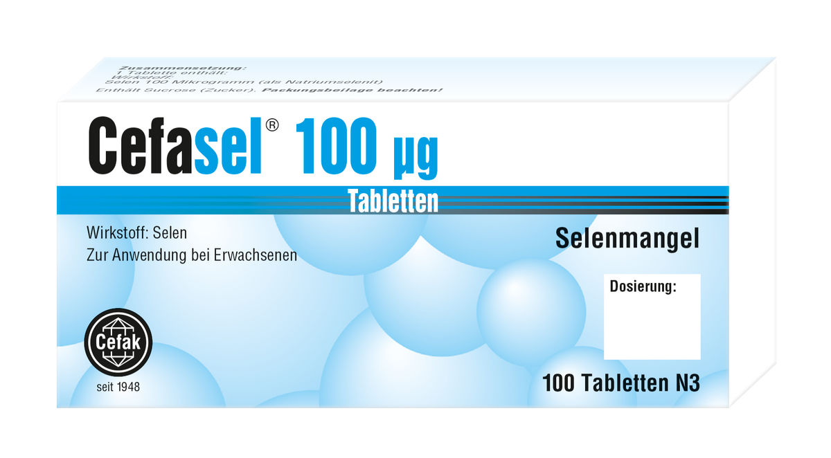 CEFASEL 100 �g Tabletten