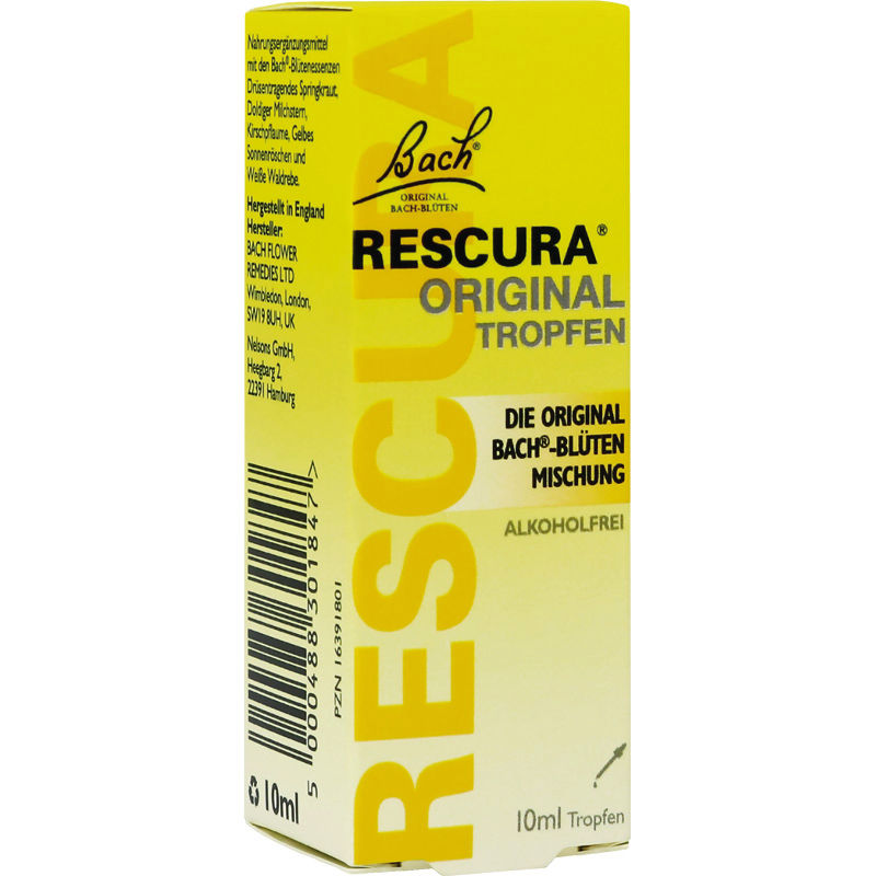 BACHBL�TEN Original Rescura Tropfen alkoholfrei