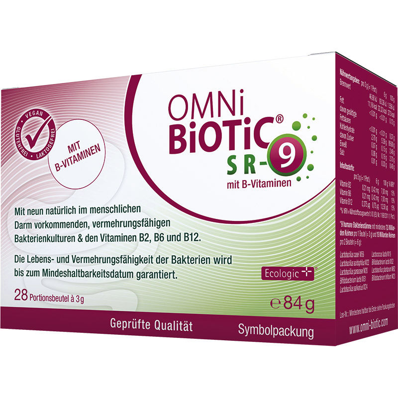 OMNI BiOTiC SR-9 mit B-Vitaminen Pulver Beutel