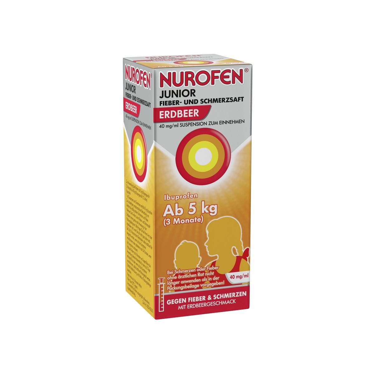 NUROFEN Junior Fieber-u.Schmerzsaft Erdbe.40 mg/ml