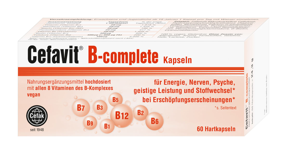 CEFAVIT B-complete Hartkapseln